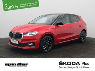 skoda fabia style 1.0 tsi / led, acc, navi, pdc, shz