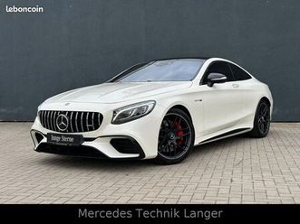 mercedes-benz s 63 amg coupe 4matic+ gar