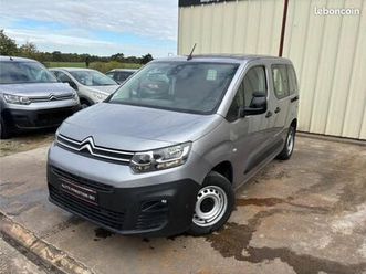 citroen berlingo fourgon van m 650 1.5bluehdi 100cv control 93430km 09/2022