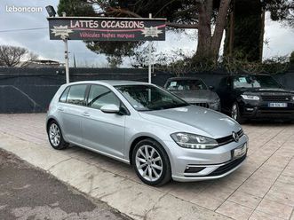 volkswagen golf vii 1.5 tsi 150cv confortline boite auto 2020 1ère main