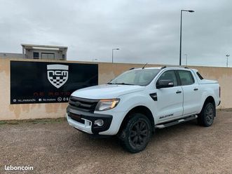 ford ranger 3.2 tdci 200 cv double cabine bvm6 wildtrak - couvre benne sur mesure, camera de recul, attelage, gps, bluetooth..
