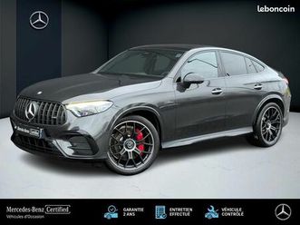mercedes glc coupé 63 s e performance amg to sieges avants elec