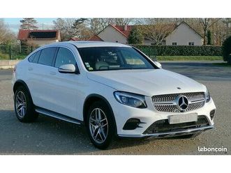 superbe mercedes glc coupé 250d 4matic fascination 2018 (faible kilométrage 63800km garantis / garantie 12 mois / suivi entretien)