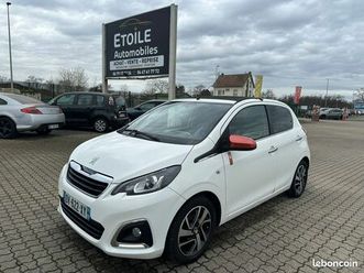 peugeot 108 1.2 vti 82 cv 1 r main 59 000 km revise garantie