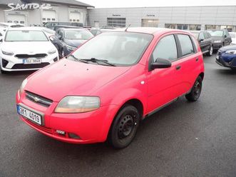 chevrolet aveo 1.2i,1.majitel,čr