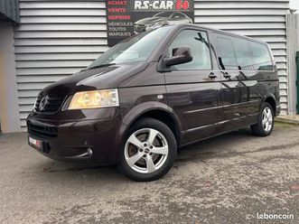 volkswagen t5 multivan 2.5 tdi 174ch 4motion highline 7 places excellent état garantie 1an