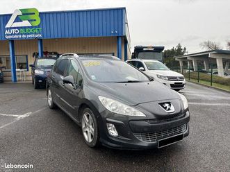 peugeot 308 sw 1,6 16 v 156 chx (moteur a chaine) toit panoramique,cuir,gps couleur,ct ok,revsion effectuee,garantie 3 mois,repri poss