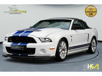 ford mustang 3.7 v6 310 cabriolet shelby / camera