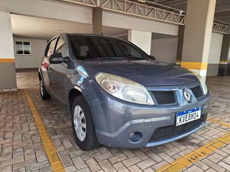 renault sandero completo 2º dono (impecável!)
