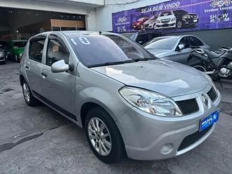 renault sandero expression 1.6 8v 2010 completo + gnv - revisado! novo demais!