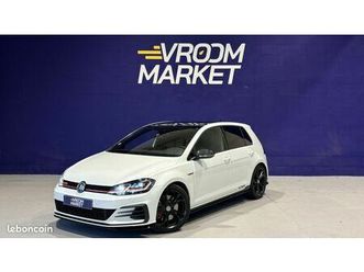 volkswagen golf 7 gti tcr 290ch - toit ouvrant - ppf -ligne akrapovic-dynaudio