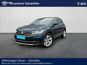 volkswagen tiguan 1.4 ehybrid 245ch elegance dsg6