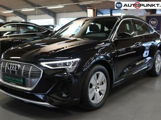 brugt audi e-tron 55 s-line sportback quattro til salg