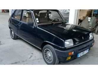 1983 renault r5 alpine noir manuel, 5 vitesses conduite à...