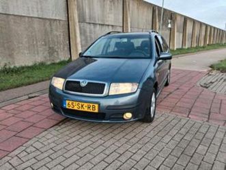 skoda fabia 1.4 combi 55kw 2006 grijs — skoda — marktplaats