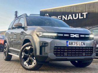 2025 dacia bigster 1.2 tce extreme (140bhp)