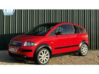 2004 audi a2 se 1.6 colour storm 17,500 miles fsh a vendre