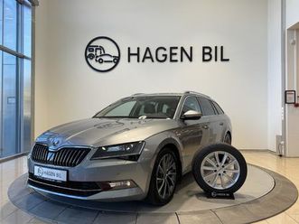 2.0 tdi / 190hk / dsg / 4x4 / l og k / skinn / webasto