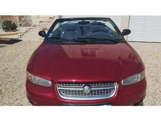 1998 chrysler stratus rouge foncé manuel, 5 vitesses cond...