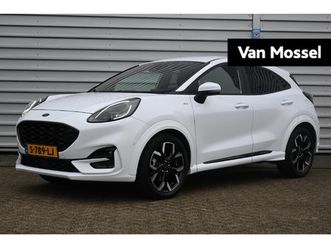 ford puma 1.0 ecoboost hybrid st-line x 125pk | half leder | achteruitrijcamera | winterpack | 1e eigenaar