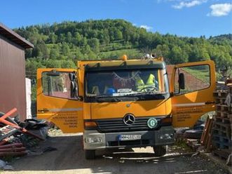 mercedes-benz atego 1523 cu macara ruscova