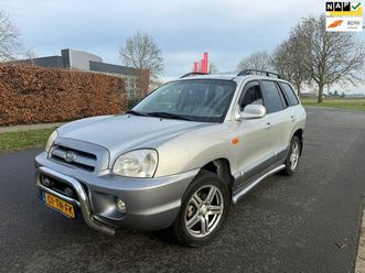 hyundai santa fe - 2.4i-16v elite nap/clima/dakje/leer/apk