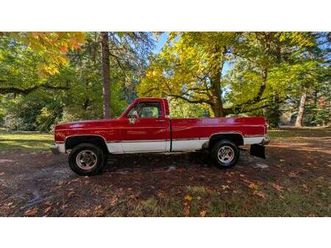 1986 4x4 chevrolet c/k 20 series k20 5.7l v8