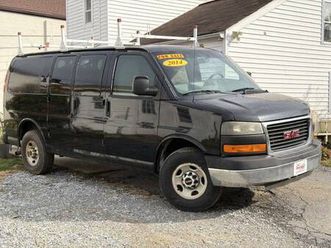 **2014 gmc savana 2500 cargo van w/ shelving package!!