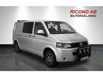 volkswagen t5 transporter kombi t30 2.0 tdi 4motion aut värmare drag
