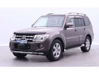 mitsubishi pajero 3.2 di-d 200ch instyle - historique complet - 4x4 - bva - 7 places - 185000km