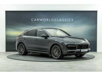 porsche cayenne coupé - 4.0 turbo s e-hybrid | zeer compleet