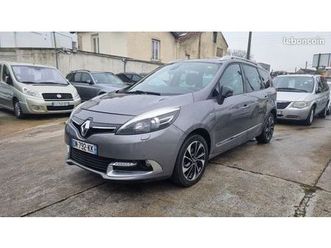 renault grand scenic bose 1.6 dci 130cv facture garantie