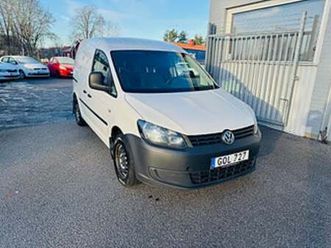 volkswagen caddy 1.6 tdi skåp / drag / värmare