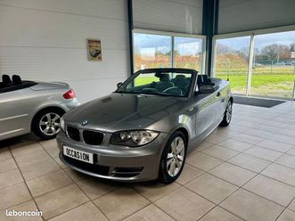 bmw serie 1 cabriolet 120 da 177cv pack luxe garantie 3 mois