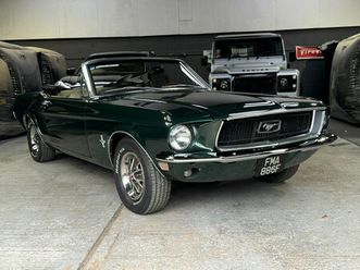 2018 - 5.0 v8 convertible 1968 2-door