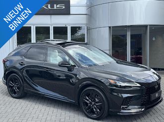 lexus rx 500h f sport line nieuw direct leverbaar obsidian pack panodak mark levinson stoelvent