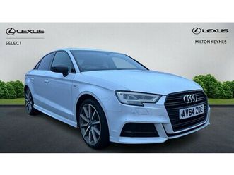 1.5 tfsi cod black edition saloon 4dr petrol s tronic euro 6 (start/stop) (150 ps)-/