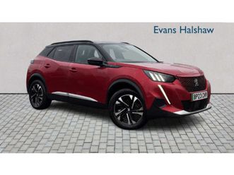 peugeot e-2008 100kw gt 50kwh 5dr auto