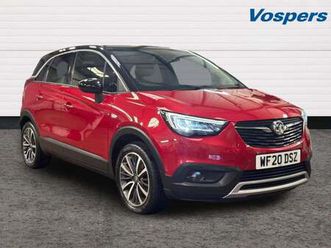 2020 vauxhall crossland x 1.2t [130] elite nav 5dr [start stop] hatchback petrol manual