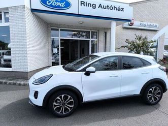 ford puma 1.0 ecoboost titanium téli csomag. mini acél pótkerék