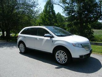 2012 lincoln mkx all wheel drive panoramic roof navigation gorgeous