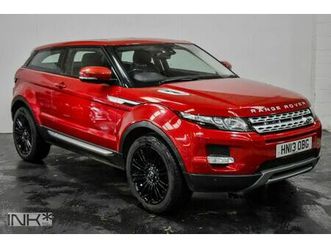 2013 land rover range rover evoque 2.2td prestige (190bhp) 4x4 coupe 3d auto
