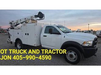 2018 dodge ram 5500 5000lb crane miller empak mechanics service truck