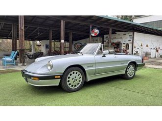 1987 alfa romeo spider quadrifoglio verde a vendre