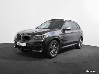 bmw x3 (g01) m40d 326 cv full option type m-sport cuir hud camera carplay acc keyless keyless led attelage elec jantes alu 19 malus payer