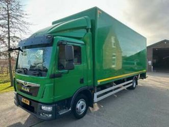 man tgl 12.220 / nl truck / 12t / box+lift 2000kg+side door — vrachtwagens — marktplaats