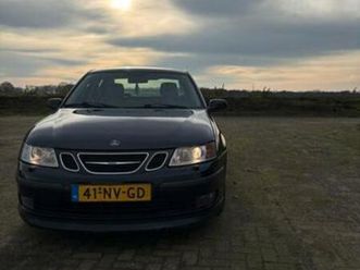 saab 9-3 2.0 turbo aero sport sedan 2004 zwart — saab — marktplaats