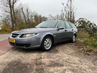 nette saab 9-5 2.0 t sport estate 2007 grijs youngtimer — saab — marktplaats