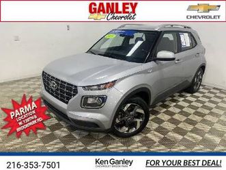 2021 hyundai venue sel suv stellar silver