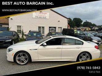 2016 bmw 6 series 650i xdrive gran coupe awd 4dr sedan,fuel efficient,